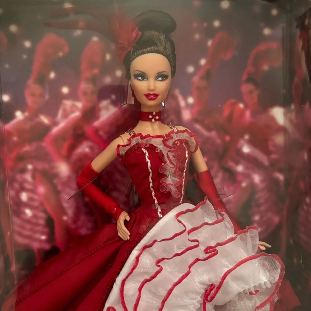 Barbie Moulin Rouge Collector Doll - Picture 2 of 4